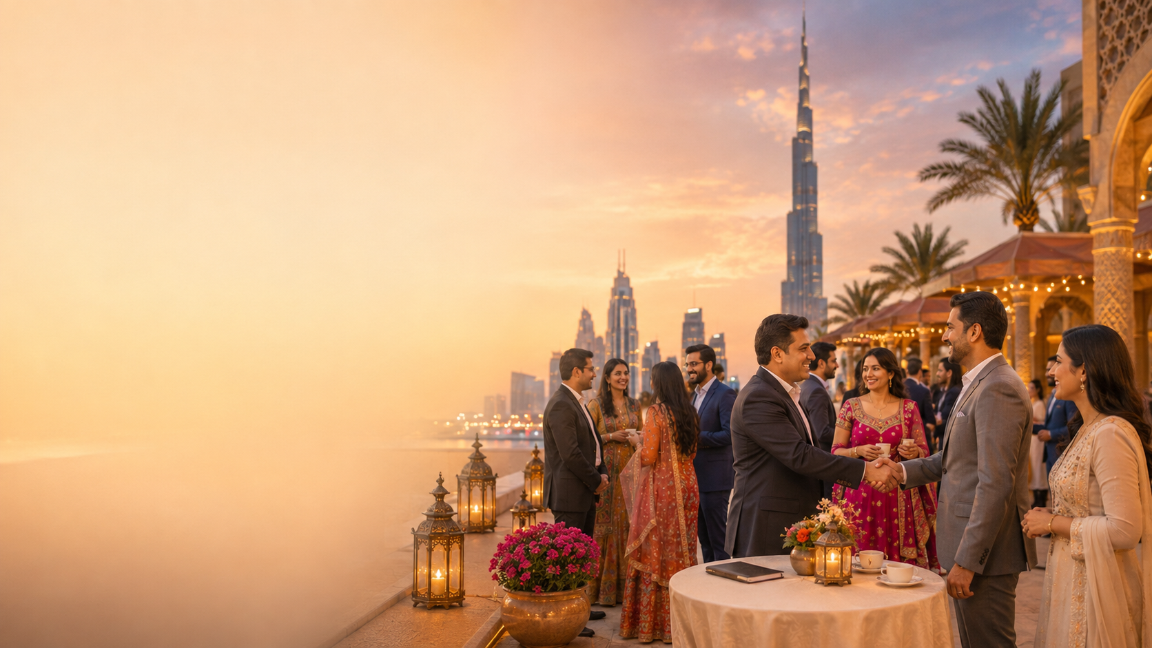Gujarati professionals networking in Dubai